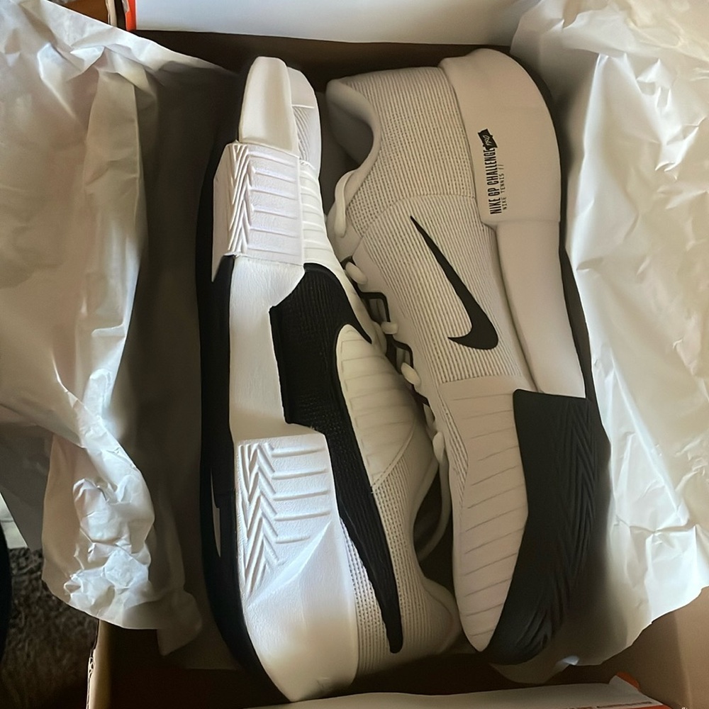 New white Nikes